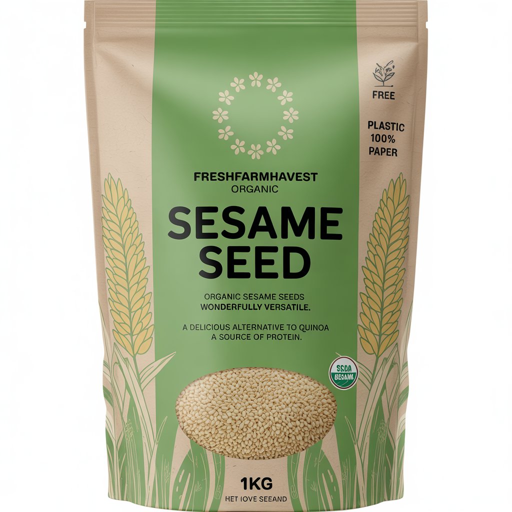 organic sesame seed 1kg